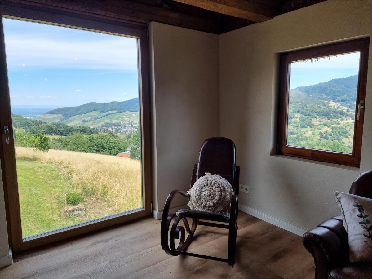 Haus Am Berg Mit Wellnessbereich, Bar Und Panorama Villa Bühlertal Buitenkant foto